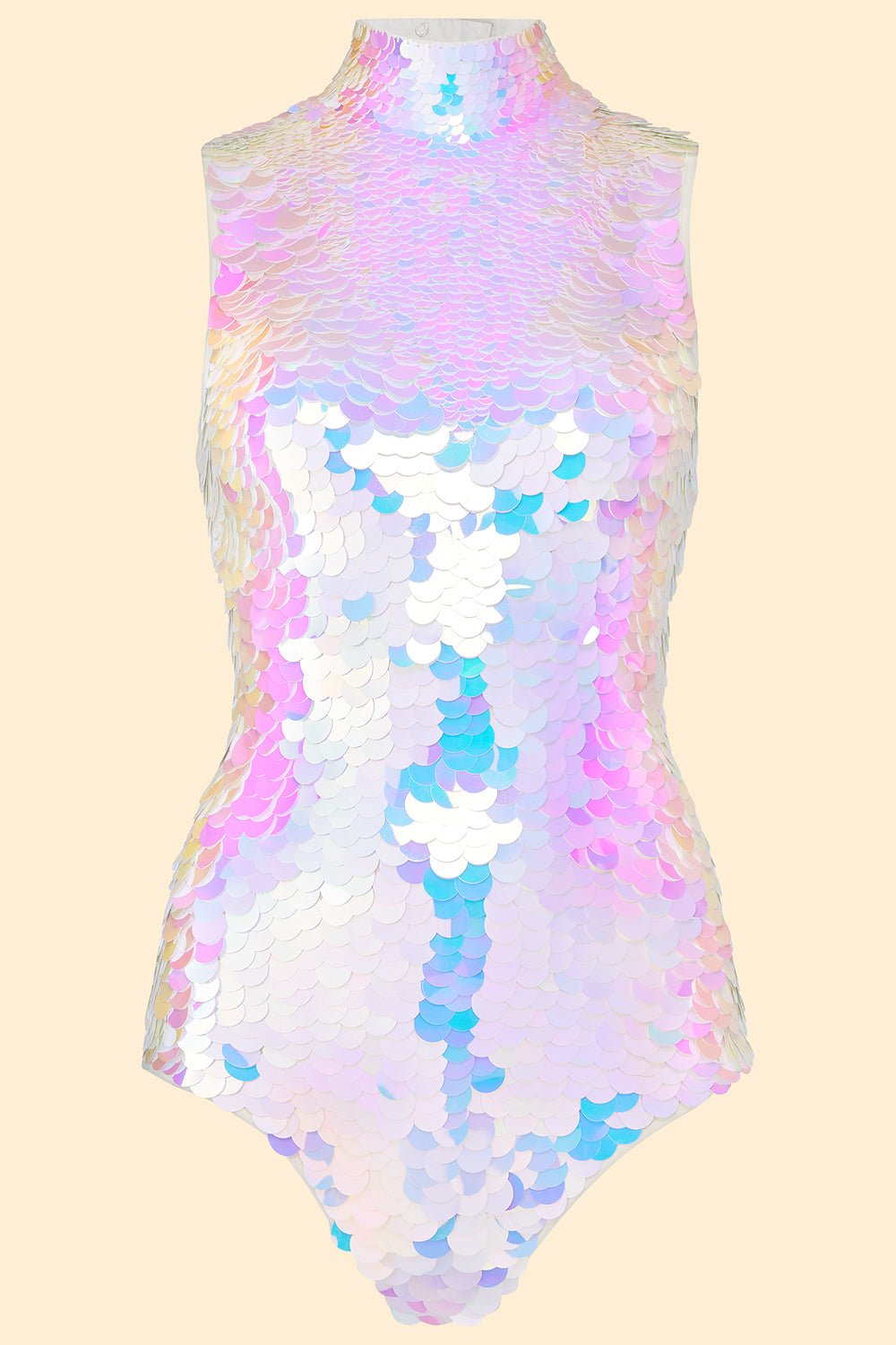 FIFI SEQUIN LEOTARD - OPAL - Rosa BloomSS22 - Jumpsuits & Leotards