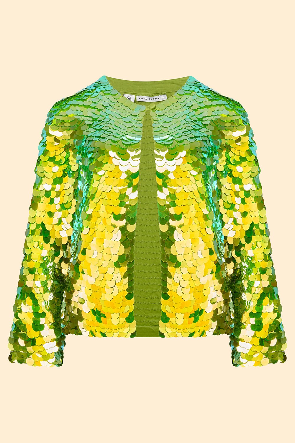PENNY SEQUIN JACKET - MANTIS - Rosa BloomSS24 - Tops