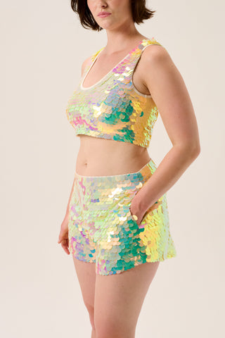 JUNO - SEQUIN SHORTS