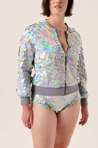 SUPERNOVA - SEQUIN BOMBER JACKET