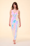 ELECTRA SEQUIN JUMPSUIT - OPAL '24
