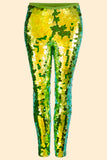 INDUS SEQUIN LEGGINGS - MANTIS