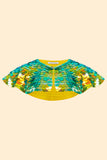 INTI SEQUIN CAPE - CITRUS