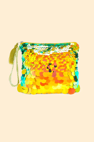 ISLA SEQUIN PURSE - CITRUS