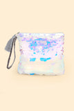 ISLA SEQUIN PURSE - OPAL