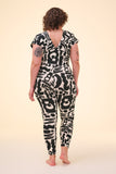 APHRODITE JUMPSUIT - FLOW PRINT - Rosa BloomSS24 - Jumpsuits & Leotards