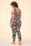 ELECTRA JUMPSUIT - FLOW PRINT - Rosa BloomSS24 - Jumpsuits & Leotards