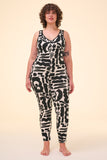 ELECTRA JUMPSUIT - FLOW PRINT - Rosa BloomSS24 - Jumpsuits & Leotards