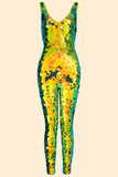 ELECTRA SEQUIN JUMPSUIT - CITRUS - Rosa BloomSS24 - Jumpsuits & Leotards