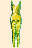 ELECTRA SEQUIN JUMPSUIT - MANTIS - Rosa BloomSS24 - Jumpsuits & Leotards