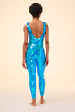ELECTRA SEQUIN JUMPSUIT - SKY - Rosa BloomSS24 - Jumpsuits & Leotards