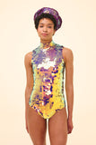 FIFI SEQUIN LEOTARD - ORCHID - Rosa BloomSS24 - Jumpsuits & Leotards