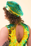 GRACE SEQUIN BERET - CITRUS - Rosa BloomSS24 - Accessories