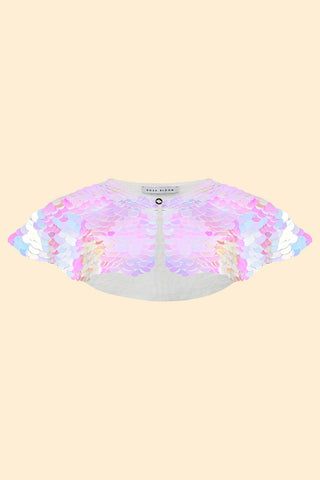 INTI SEQUIN CAPE - OPAL - Rosa BloomSS24 - Accessories