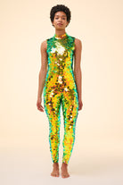 IRIS SEQUIN JUMPSUIT - CITRUS - Rosa BloomSS24 - Jumpsuits & Leotards