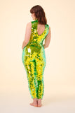 IRIS SEQUIN JUMPSUIT - MANTIS - Rosa BloomSS24 - Jumpsuits & Leotards
