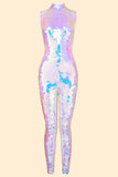 IRIS SEQUIN JUMPSUIT - OPAL - Rosa BloomSS22 - Jumpsuits & Leotards