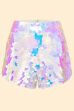 JUNO SEQUIN SHORTS - OPAL '24 - Rosa BloomSS24 - Bottoms