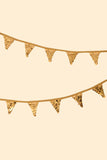 MINI SEQUIN BUNTING - GOLD - Rosa BloomSS24 - Accessories