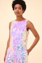 NIKKI SEQUIN TOP - OPAL - Rosa BloomSS24 - Tops