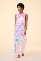 NIKKI SEQUIN TOP - OPAL - Rosa BloomSS24 - Tops