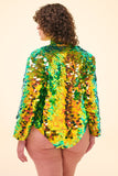 PENNY SEQUIN JACKET - CITRUS - Rosa BloomSS24 - Tops