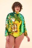 PENNY SEQUIN JACKET - CITRUS - Rosa BloomSS24 - Tops