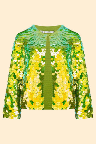 PENNY SEQUIN JACKET - MANTIS