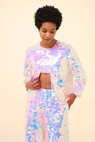 PENNY SEQUIN JACKET - OPAL - Rosa BloomJackets