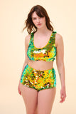 TWINKS SEQUIN CROP TOP - CITRUS - Rosa BloomSS24 - Tops