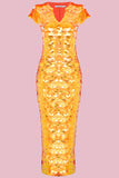 GEORGIE SEQUIN DRESS - FOX
