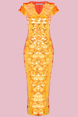 GEORGIE SEQUIN DRESS - FOX