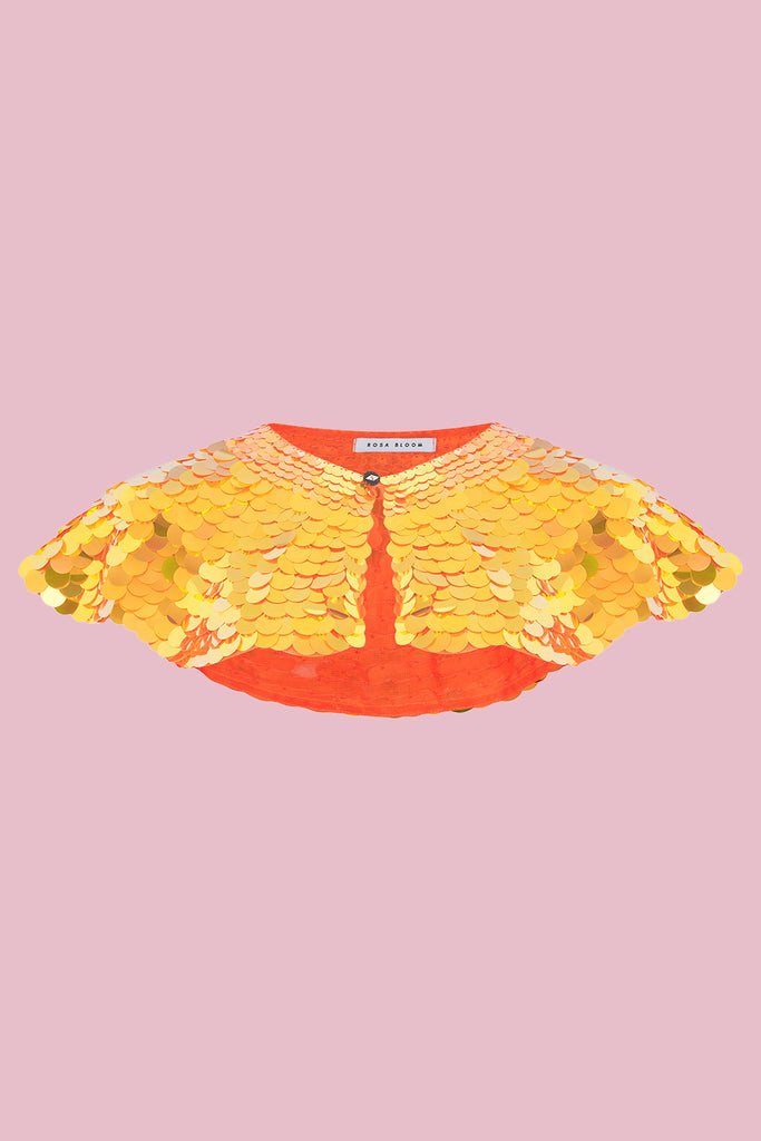 INTI SEQUIN CAPE - FOX