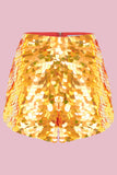 SALE JUNO SEQUIN SHORTS - FOX