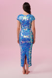 GEORGIE SEQUIN DRESS - AMETHYST