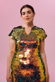 GWEN SEQUIN TOP - EMBER