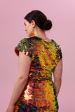 GWEN SEQUIN TOP - EMBER