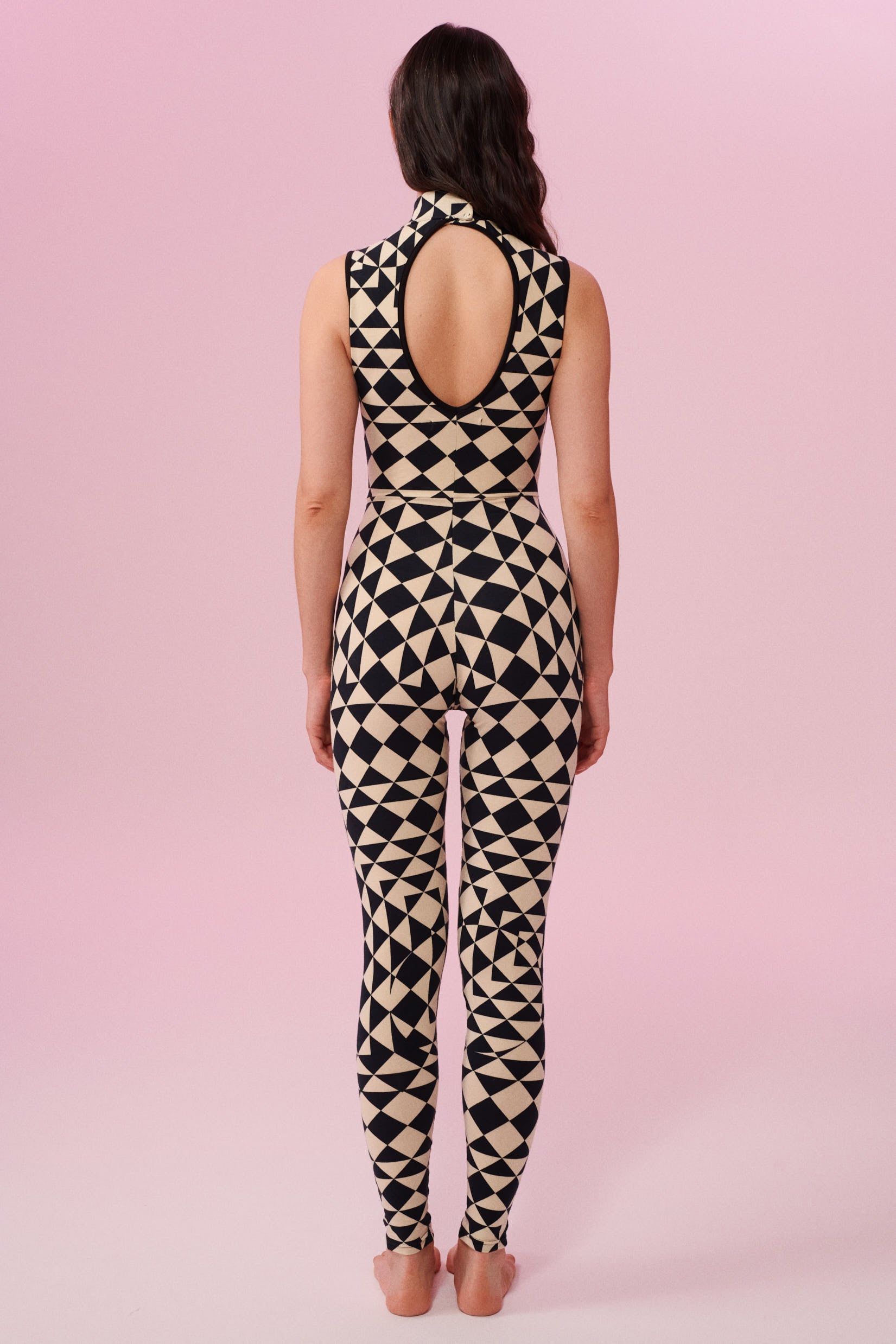 IRIS JUMPSUIT TRI PRINT