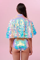 GIGI SEQUIN HOTPANTS - OPAL - Rosa BloomSS22 - Bottoms