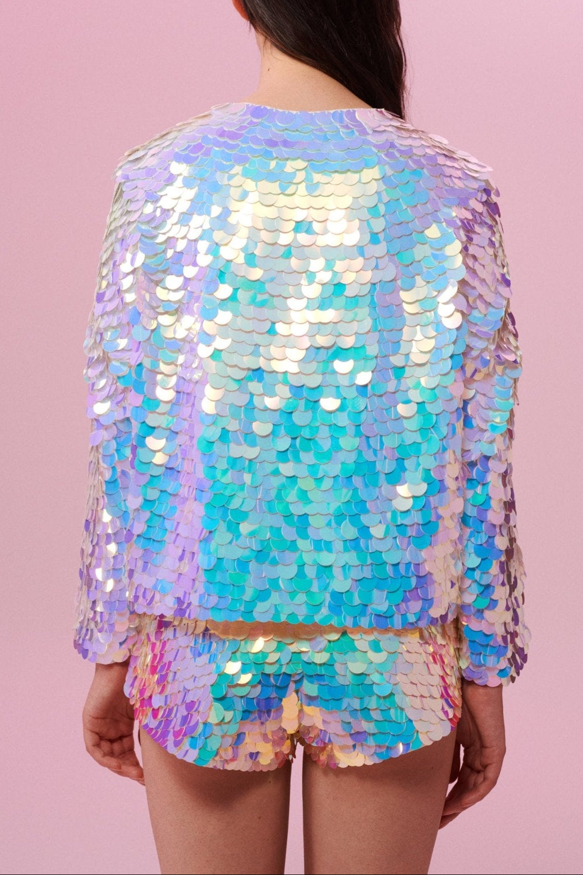 PENNY SEQUIN JACKET - OPAL - Rosa BloomJackets