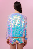 PENNY SEQUIN JACKET - OPAL - Rosa BloomJackets